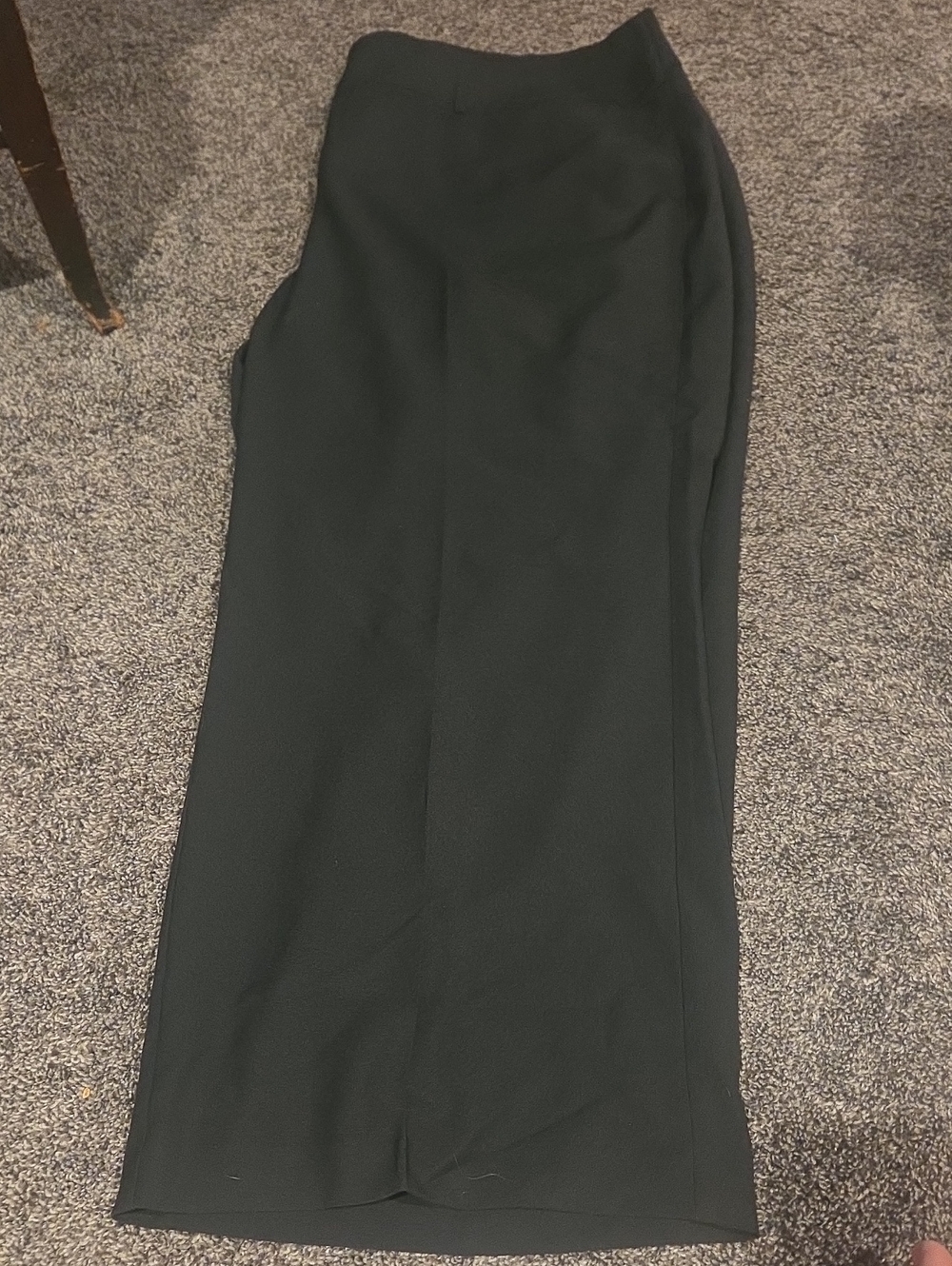 Women's Black Straight Dress Pants